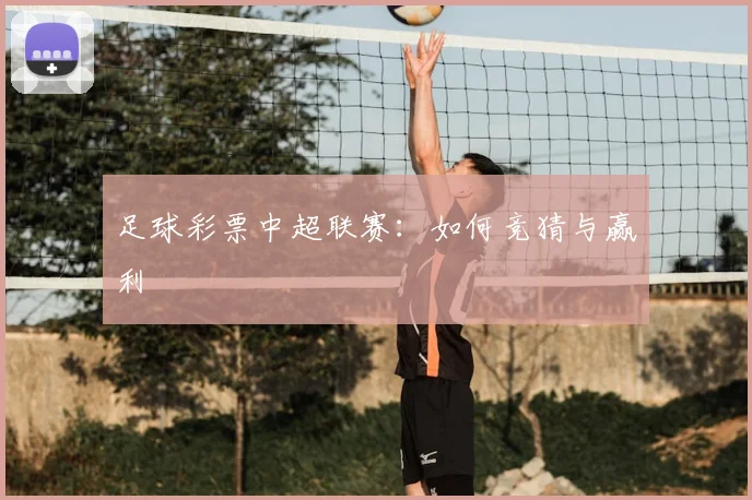 足球彩票中超联赛:如何竞猜与赢利